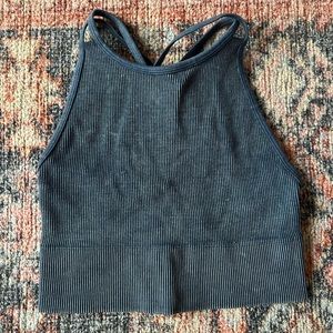 GillyHicks active cross back top